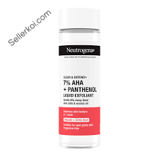 Neutrogena Clear  Defend+ Liquid Exfoliant with AHA + Panthenol 100gm